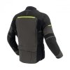 KURTKA MOTOCYKLOWA TEKSTYLNA REBELHORN RANGE BLACK DARK GREY FLUO YELLOW 4XL